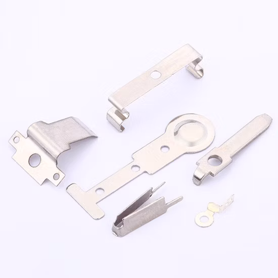 Factory Customized ISO 9001 Laser Cutting Hardware Copper Brass Contact Spring Bending Stamping Parts