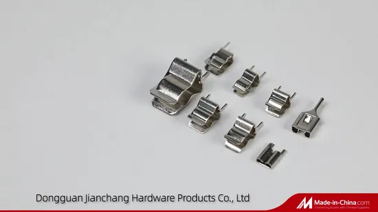 Factory Customized ISO 9001 Laser Cutting Hardware Copper Brass Contact Spring Bending Stamping Parts