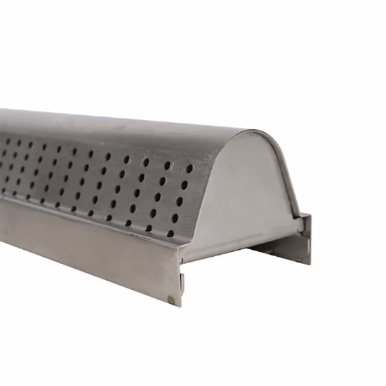 Kundenspezifische Stanzteile aus Edelstahl, Präzisions-Stanzprodukt aus gebürstetem Aluminium, Blechherstellung